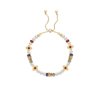 New Chinese-style four-leaf clover bracelet