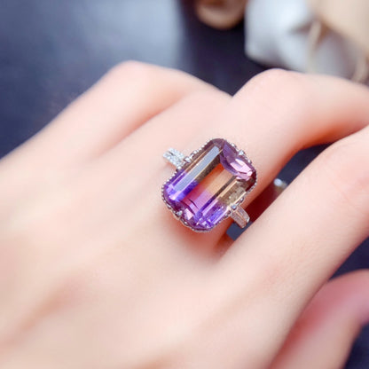Natural Ametrine Jewelry Set