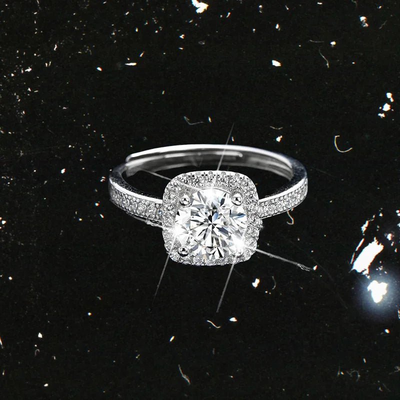 Elegant and luxurious baguette ring - jewelry - weilin.com