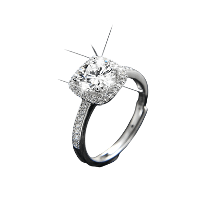 Elegant and luxurious baguette ring - jewelry - weilin.com