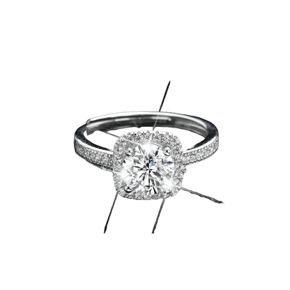 Elegant and luxurious baguette ring - jewelry - weilin.com