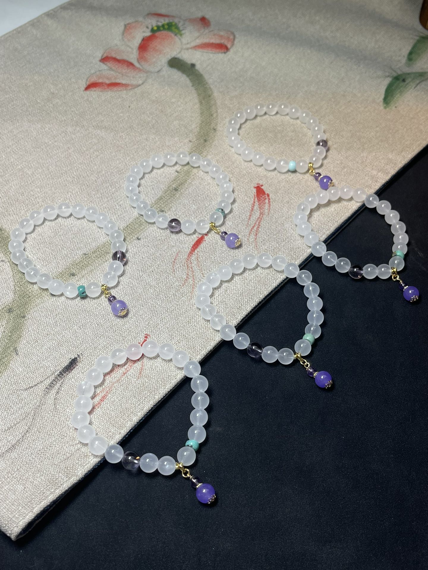 Eleven - pointed star crystal bracelet - jewelry - weilin.com