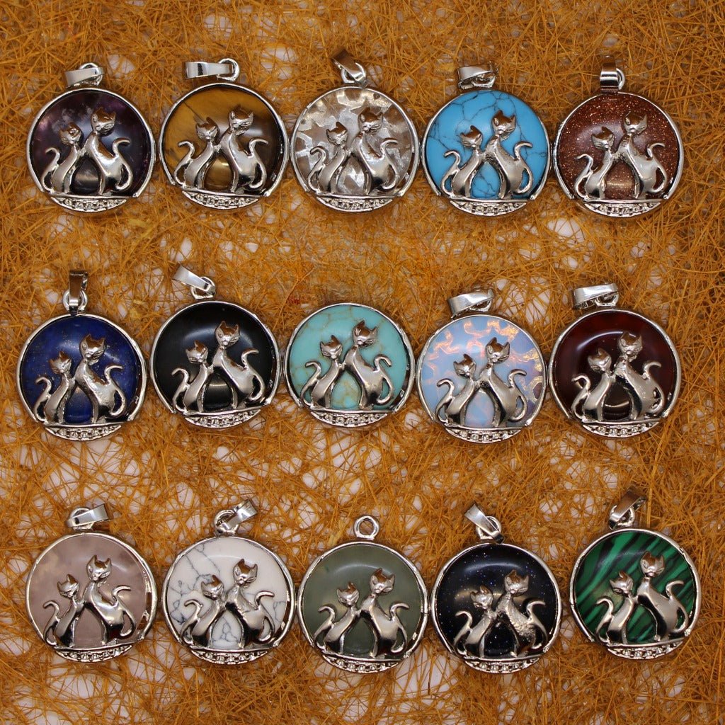 Ethnic fox pendant - jewelry - weilin.com