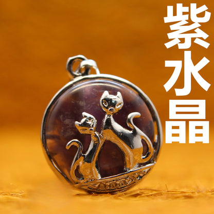 Ethnic fox pendant - jewelry - weilin.com