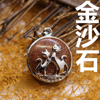 Ethnic fox pendant - jewelry - weilin.com