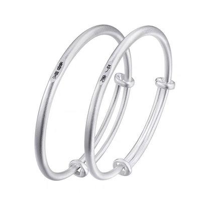 Ethnic style peace and joy sterling silver bracelet - jewelry - weilin.com