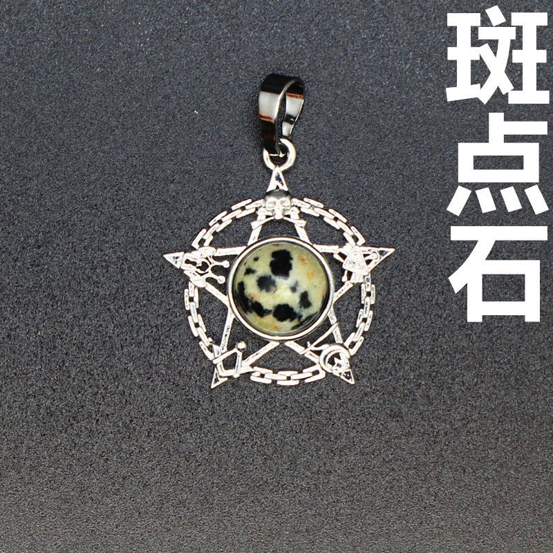 Evil Eye Malachite Pendant - jewelry - weilin.com