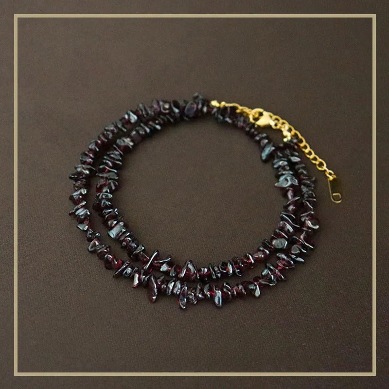 Exquisite Vintage Natural Stone Women's Necklace - jewelry - weilin.com