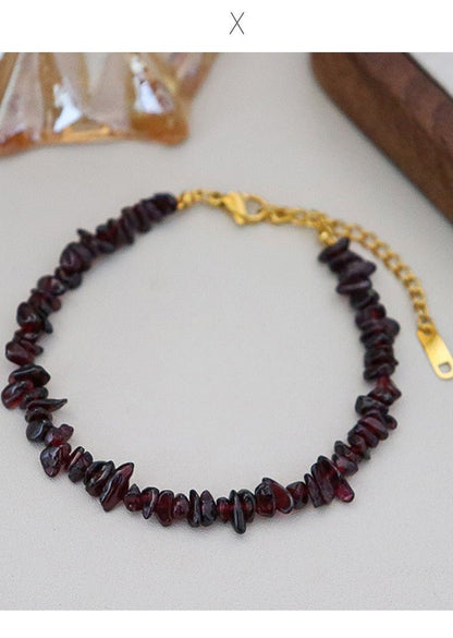 Exquisite Vintage Natural Stone Women's Necklace - jewelry - weilin.com