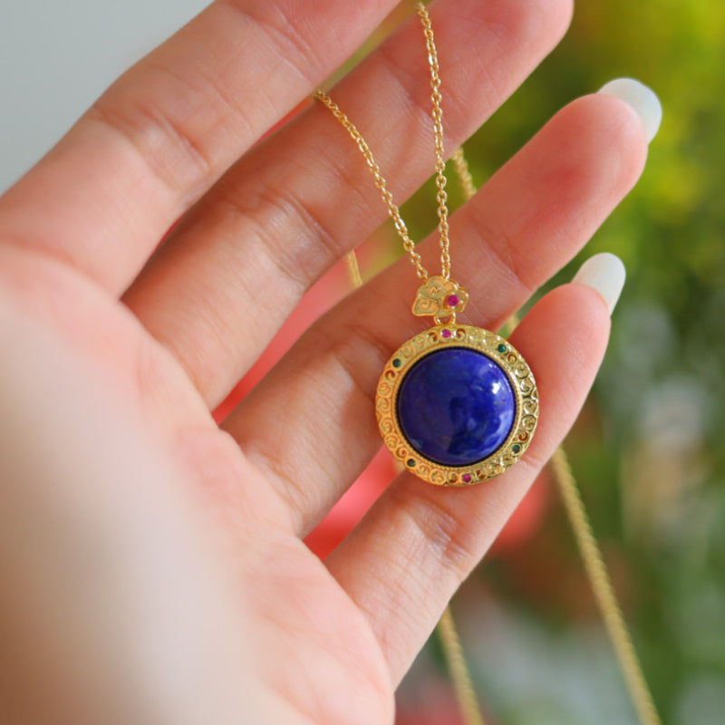 Natural Lapis Lazuli Pendant