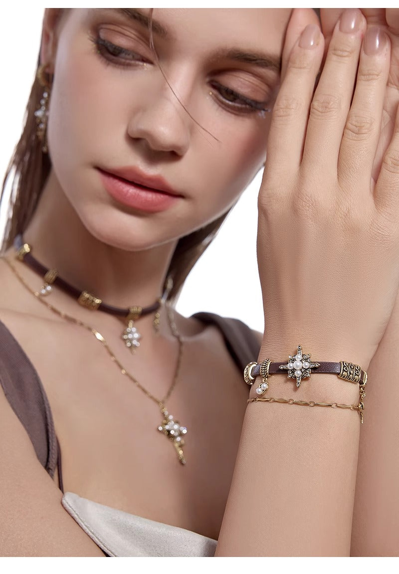 Star rays stacking bracelets