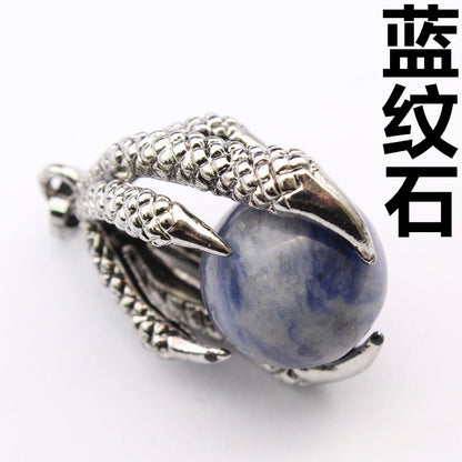 Vintage Medieval Dragon Claw Pendant