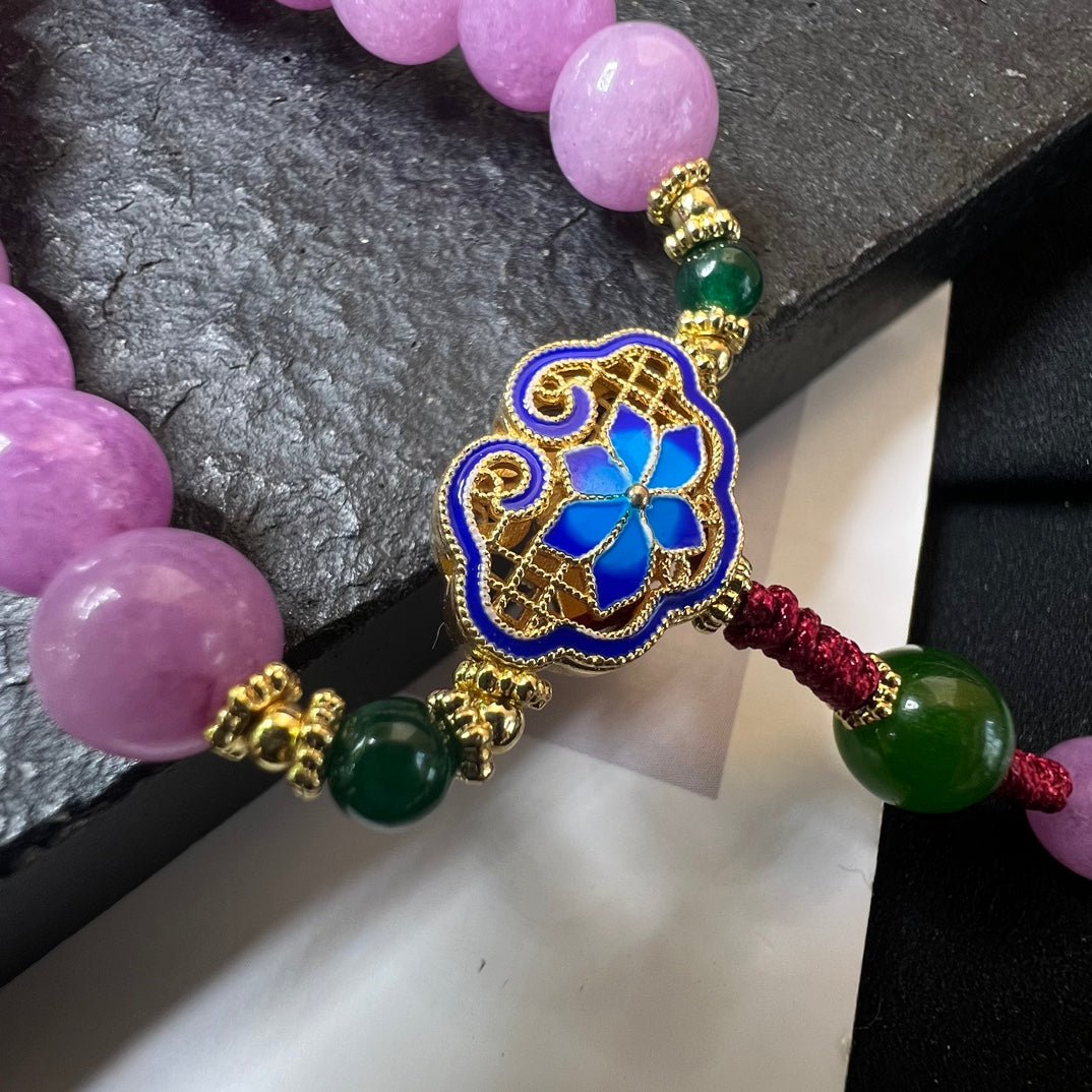 Fashion Aventurine Crossbody Necklace - jewelry - weilin.com