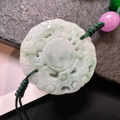 Fashion Aventurine Crossbody Necklace - jewelry - weilin.com