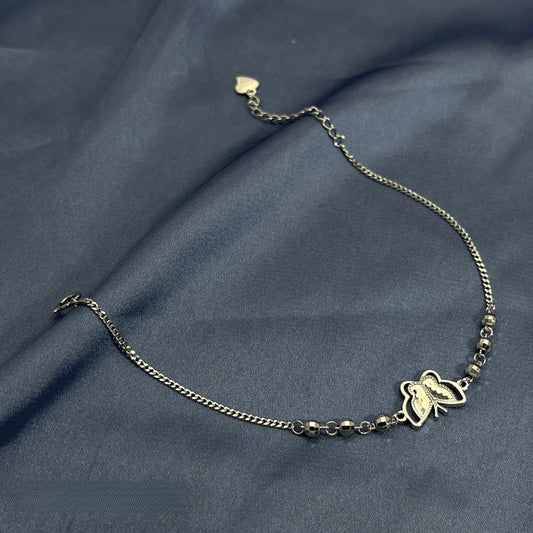 Fashion Butterfly Sterling Silver Bracelet - jewelry - weilin.com