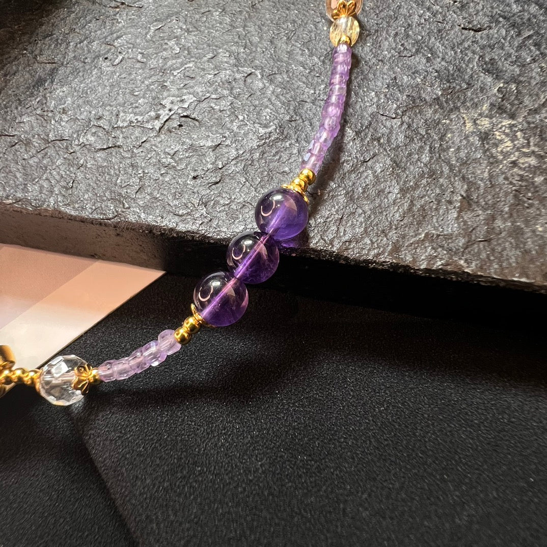 Fashion crystal necklace - jewelry - weilin.com