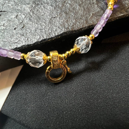 Fashion crystal necklace - jewelry - weilin.com