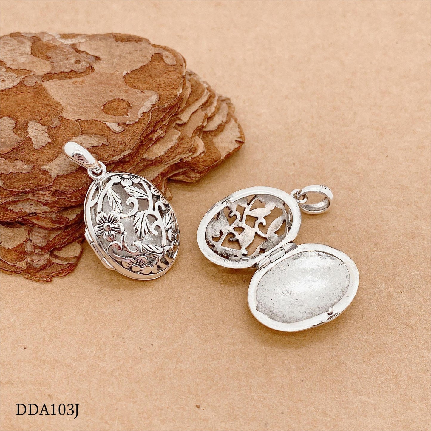 Fashion flip sterling silver pendant pendant - jewelry - weilin.com