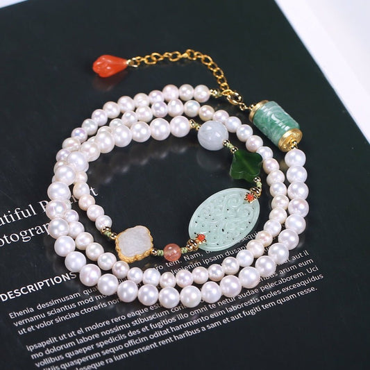 Fashion natural pearl necklace - jewelry - weilin.com