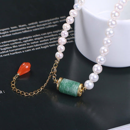 Fashion natural pearl necklace - jewelry - weilin.com