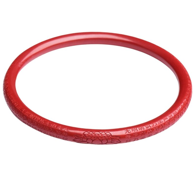 Fashion new Chinese style purple gold sand emperor sand heart sutra bracelet ethnic style jingle bracelet - jewelry - weilin.com
