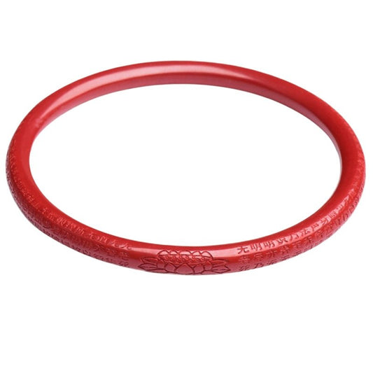 Fashion new Chinese style purple gold sand emperor sand heart sutra bracelet ethnic style jingle bracelet - jewelry - weilin.com