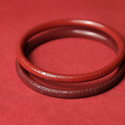 Fashion new Chinese style purple gold sand emperor sand heart sutra bracelet ethnic style jingle bracelet - jewelry - weilin.com