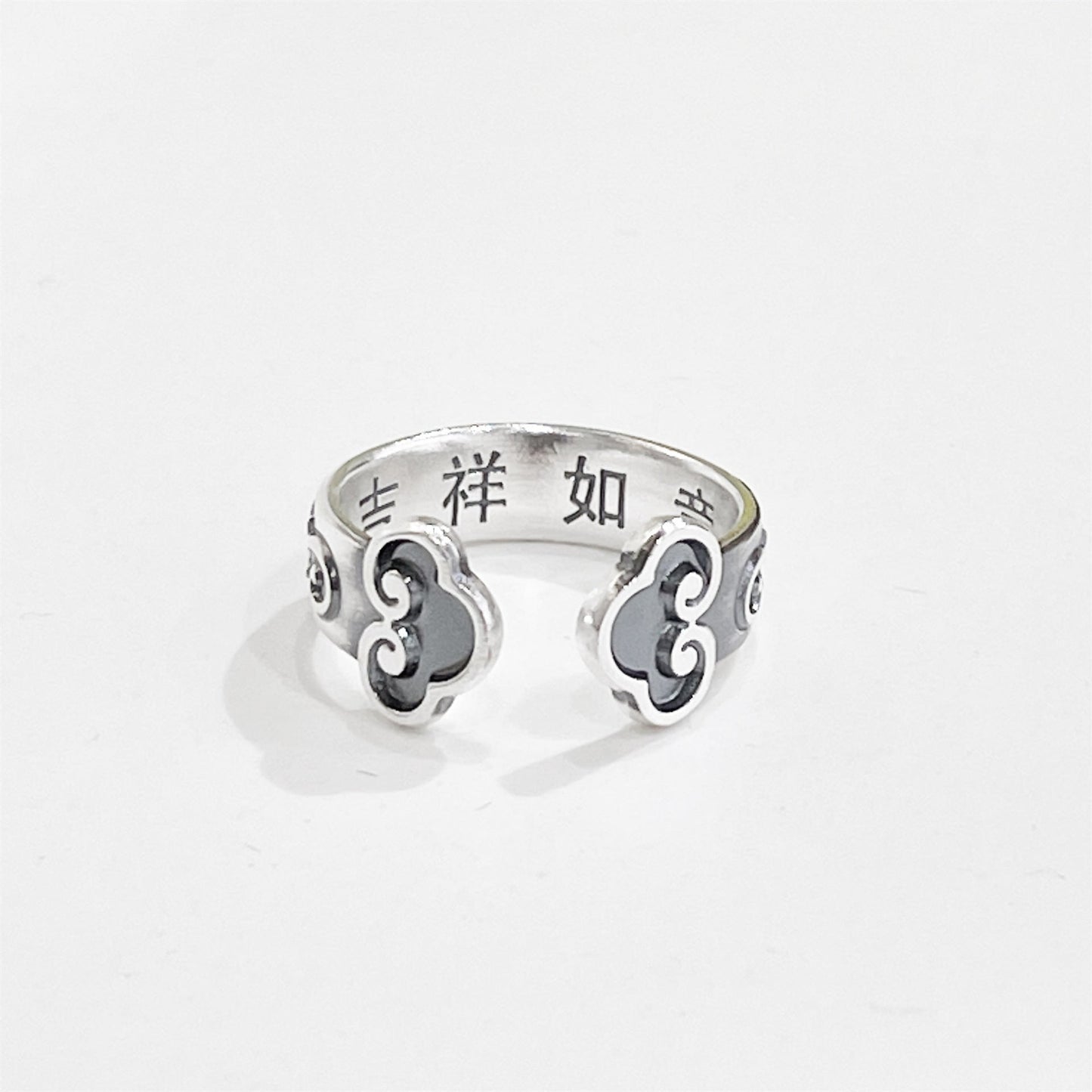 Fashion open sterling silver ring - jewelry - weilin.com