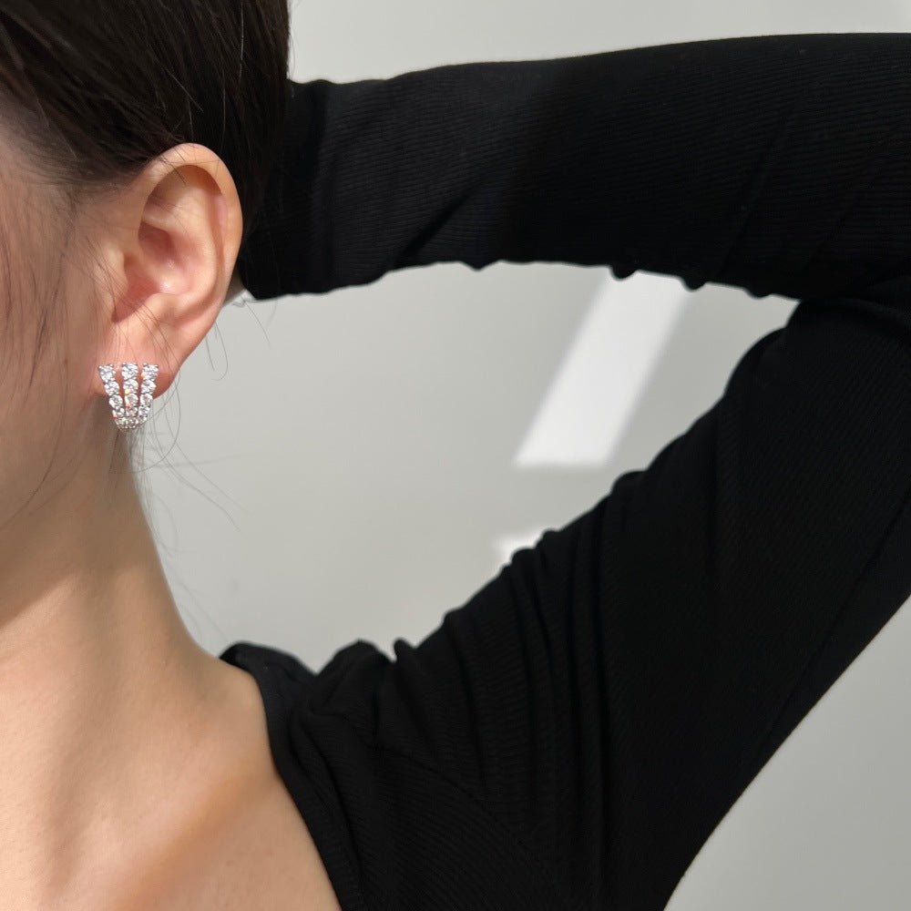 Fashion personality youth U - shaped earrings - jewelry - weilin.com