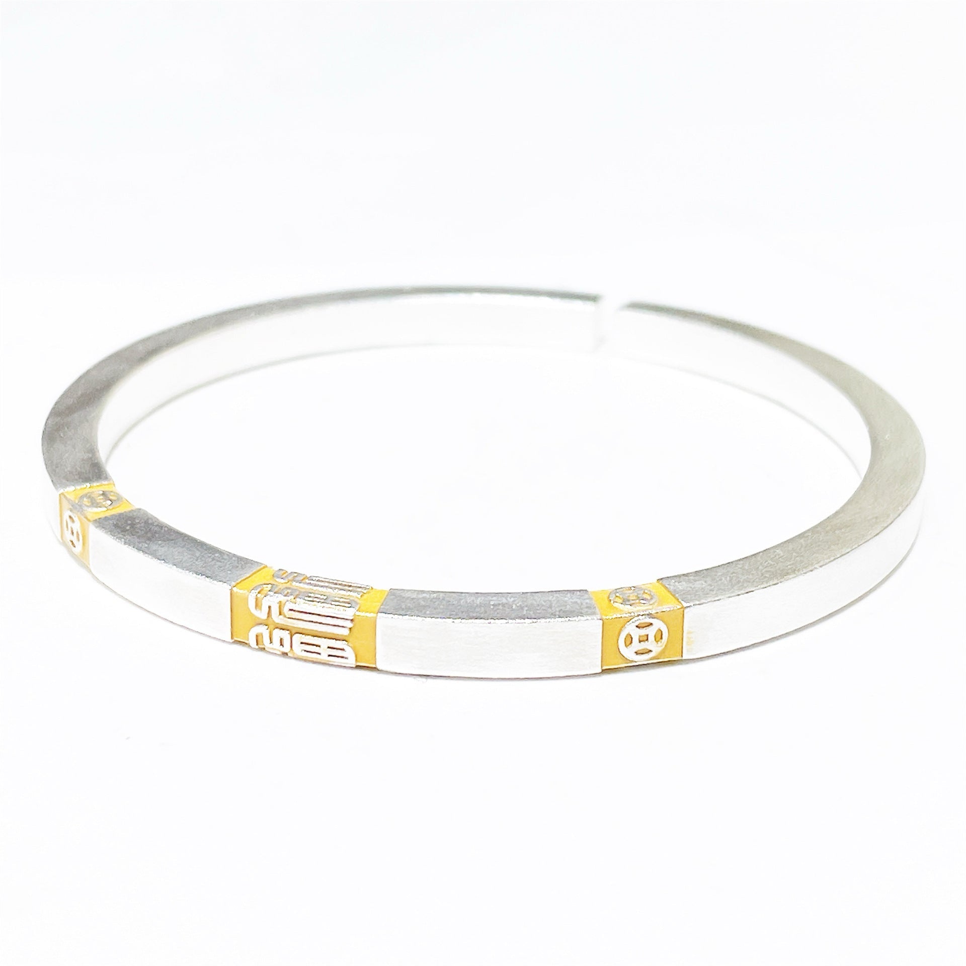 Fashionable ancient gold - painted bracelet - jewelry - weilin.com