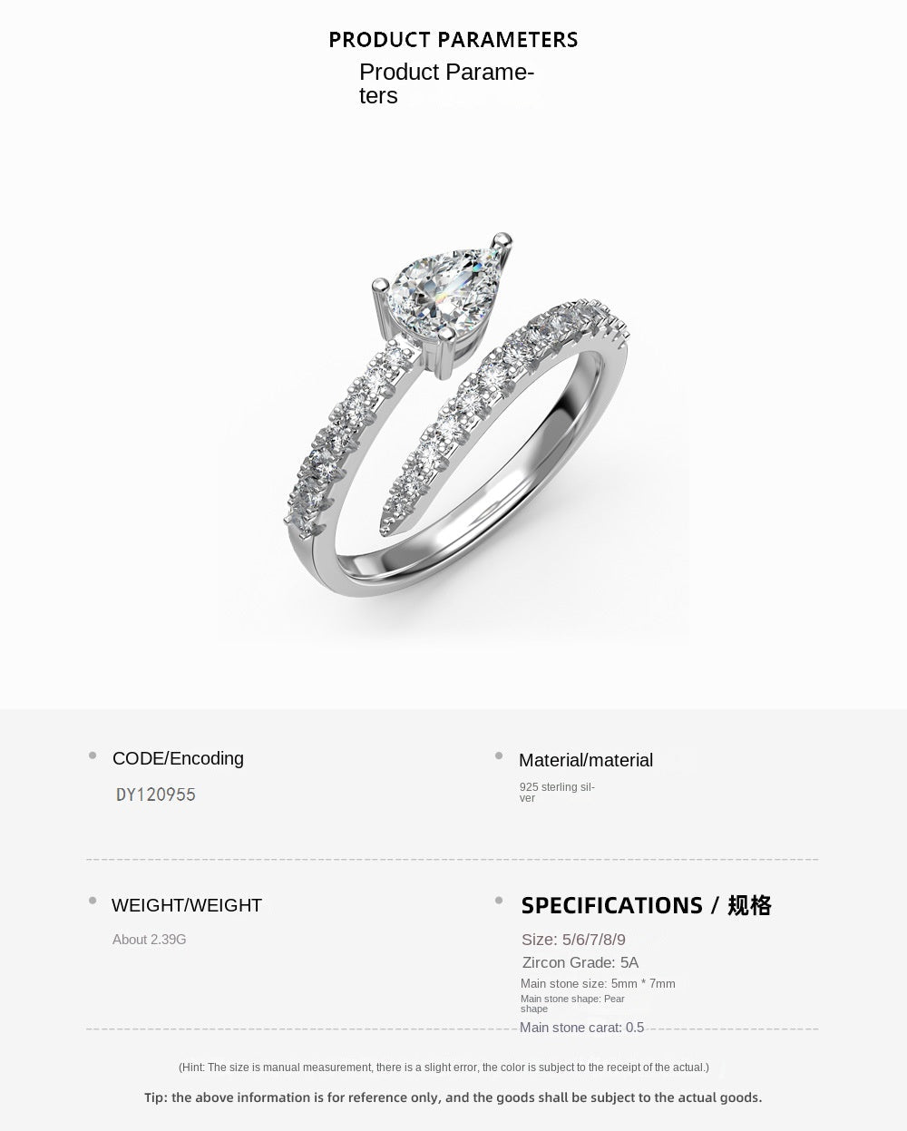 Fashionable and personalized spiral full diamond ring - jewelry - weilin.com