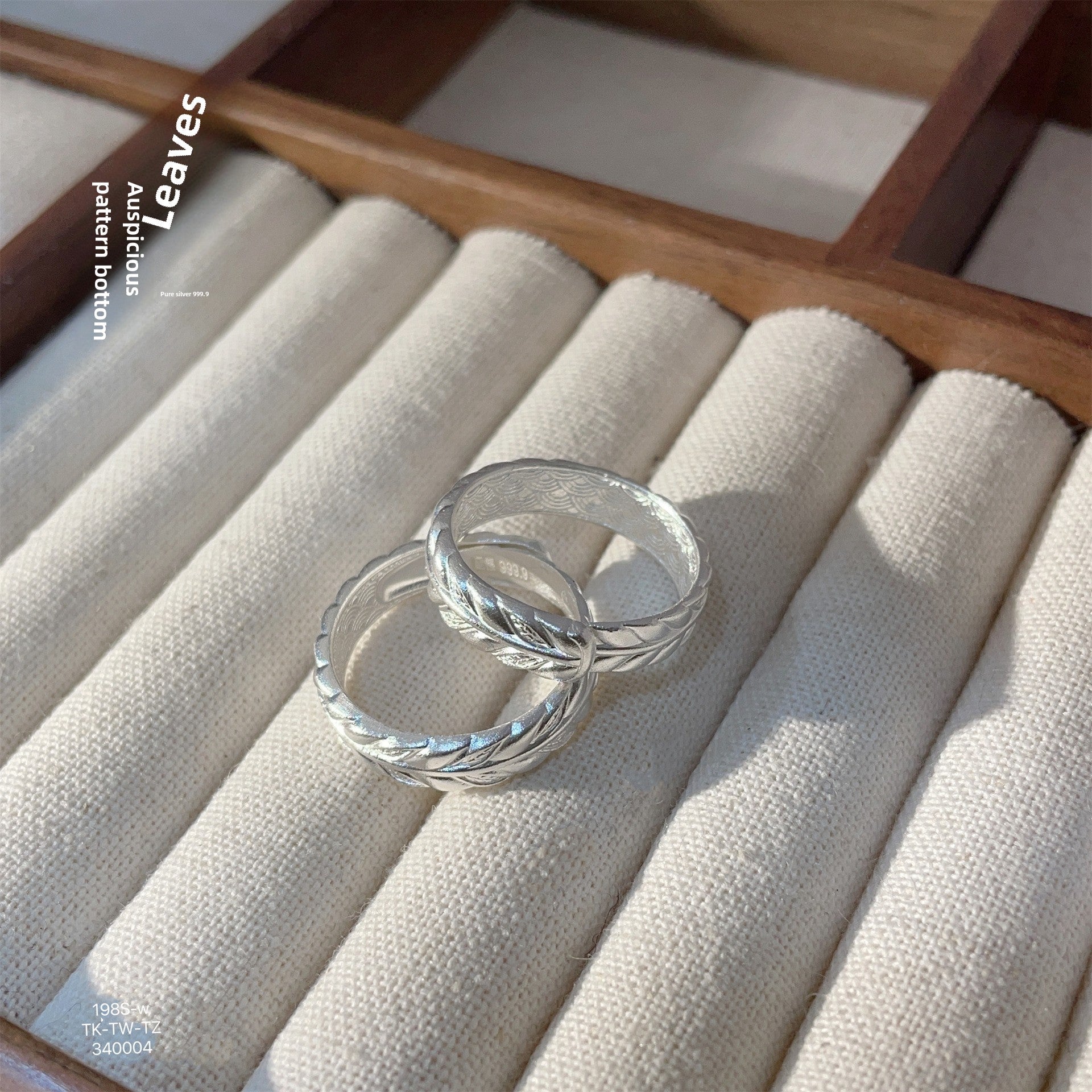 Fashionable loose sterling silver ring - jewelry - weilin.com