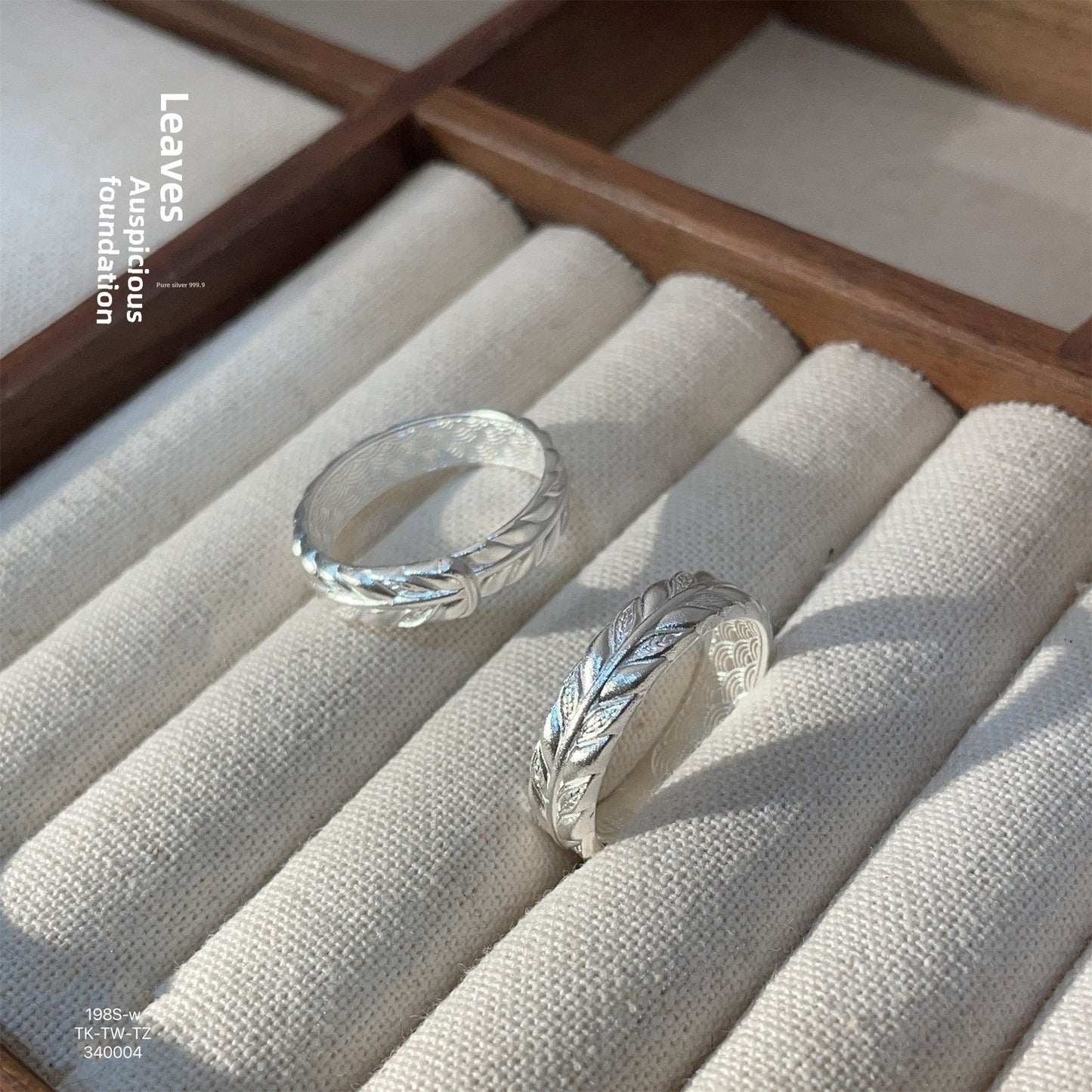 Fashionable loose sterling silver ring - jewelry - weilin.com
