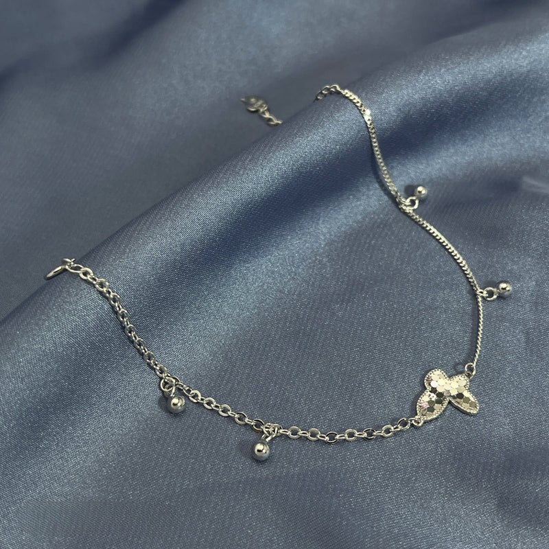 Fashionable Sterling Silver Butterfly Bracelet for Women - jewelry - weilin.com