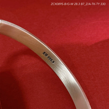 Fashionable sun and white cloud sterling silver bracelet - jewelry - weilin.com