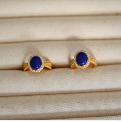 Natural Lapis Lazuli Ring