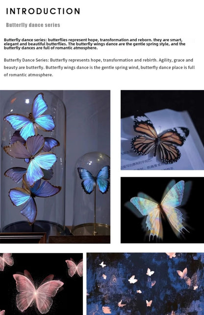 Butterfly fluttering bracelet