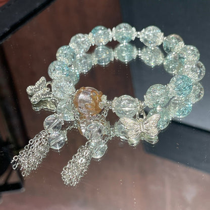 Forest Fairy Sweet Glass Bracelet - jewelry - weilin.com