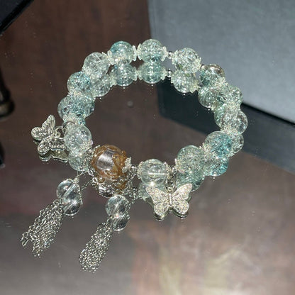 Forest Fairy Sweet Glass Bracelet - jewelry - weilin.com