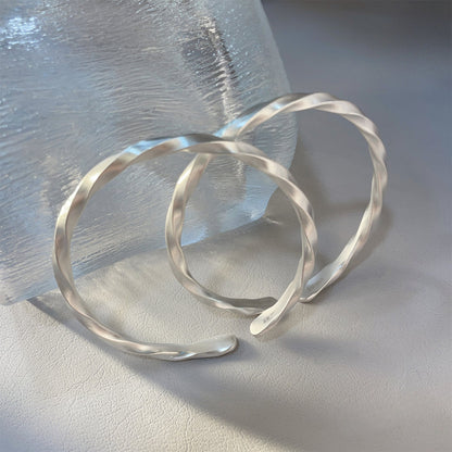 Frosted Auspicious Twisted Hemp Bracelet - jewelry - weilin.com