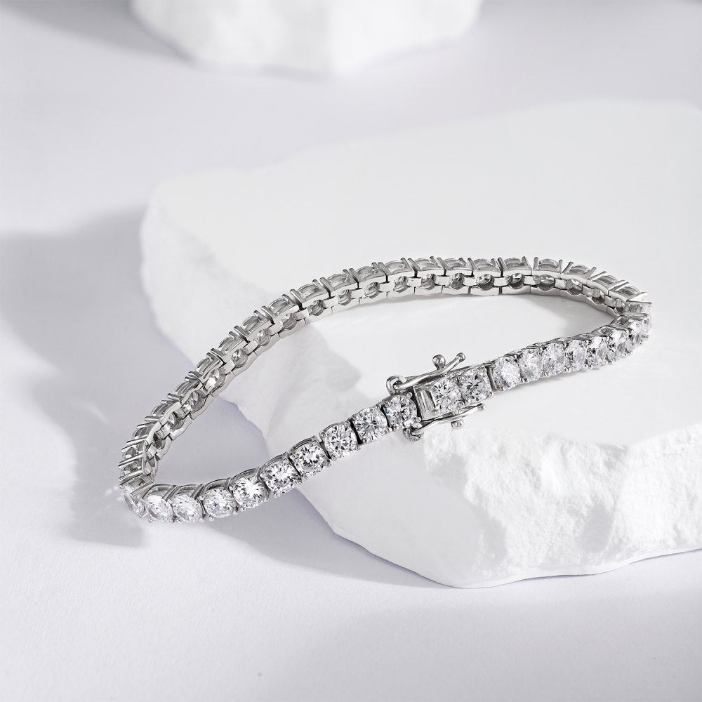 Full row zircon bracelet - jewelry - weilin.com