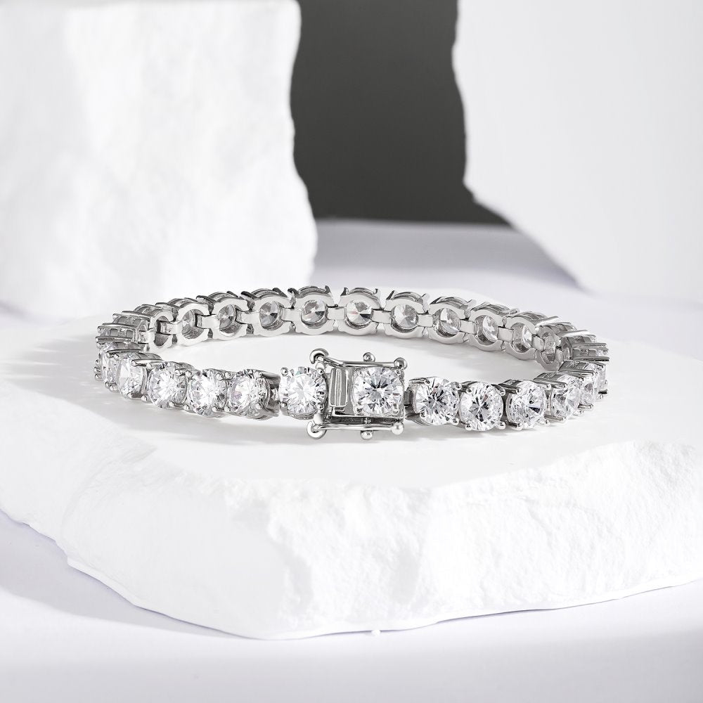 Full row zircon bracelet - jewelry - weilin.com