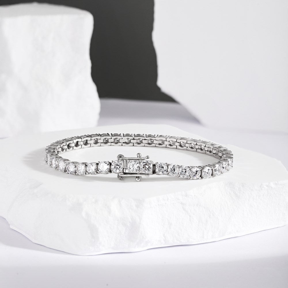 Full row zircon bracelet - jewelry - weilin.com