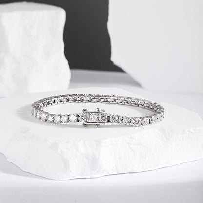 Full row zircon bracelet - jewelry - weilin.com