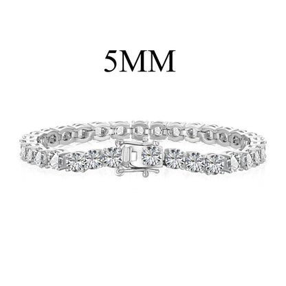 Full row zircon bracelet - jewelry - weilin.com