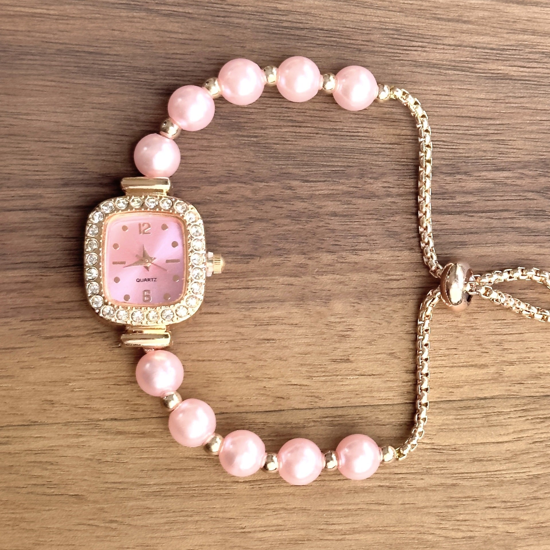 Girls Pearl Watch - jewelry - weilin.com