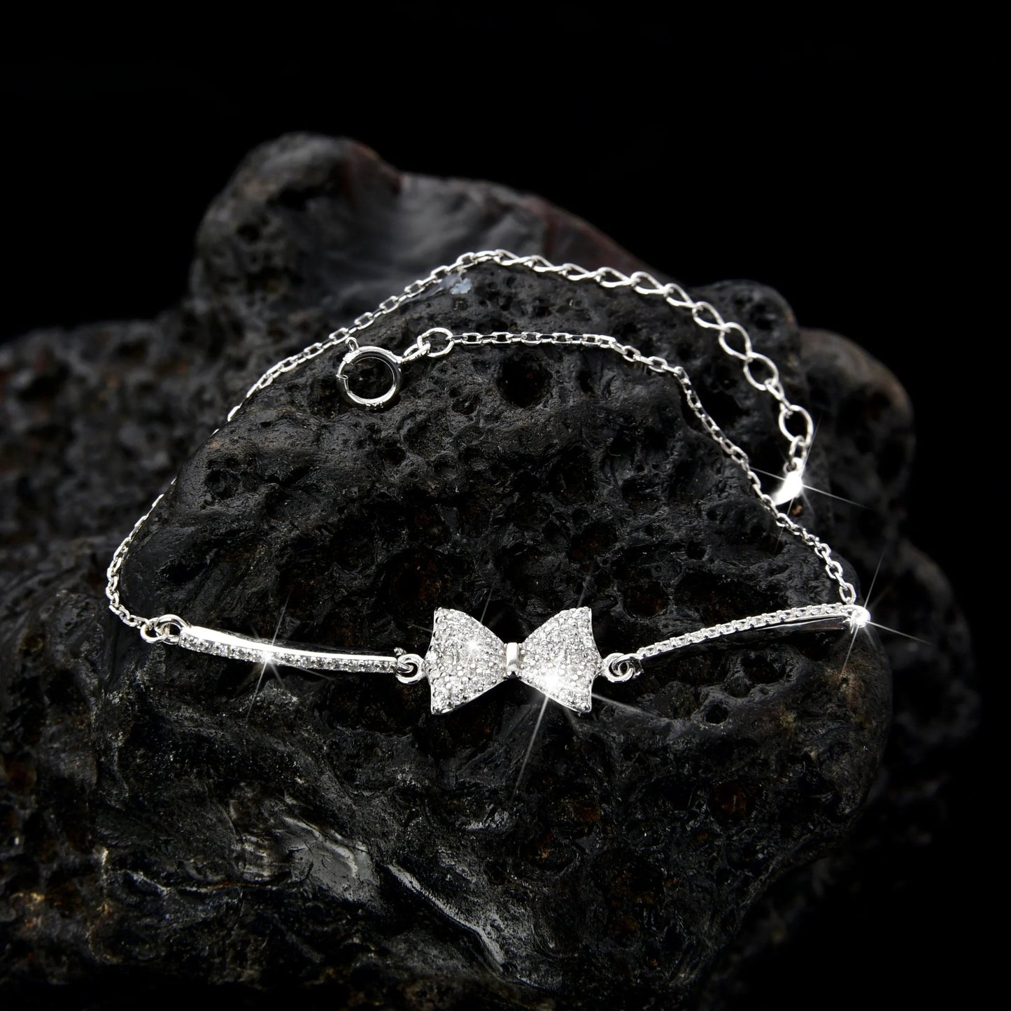 Girls youth sunshine cute design bow bracelet - jewelry - weilin.com