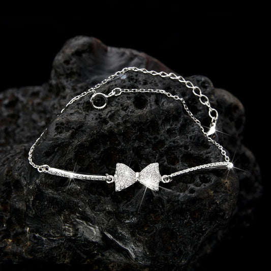 Girls youth sunshine cute design bow bracelet - jewelry - weilin.com