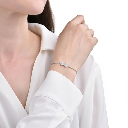 Girls youth sunshine cute design bow bracelet - jewelry - weilin.com