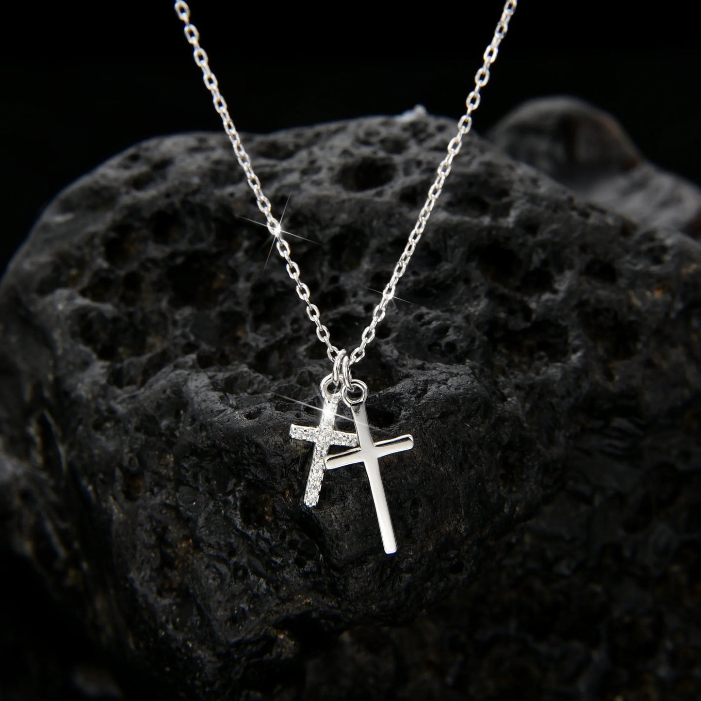 Gold Plated Faith Cross Pendant Necklace Women's Jewelry - jewelry - weilin.com